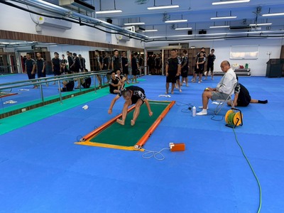 114學年度第1學期專44期基礎體能訓練科目立定跳遠期中測驗